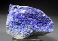 Rare Blue Hauyne Mineral Specimen Royalty Free Stock Photo