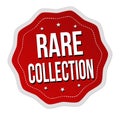 Rare collection label or sticker