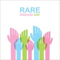 Rare disease day poster design