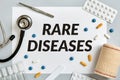 Rare diseases concept Royalty Free Stock Photo
