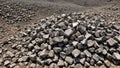 Rare Lithium Deposits A Pile of Blue and Grey Mining Minerals