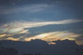 A Rare Look at an Iridescent Cloud. fire rainbows or rainbow clouds. Iridescent Pileus Cloud colorful optical phenomenon sky