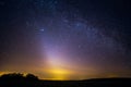 Rare phenomenon - Zodiacal light