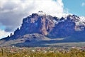 Superstition Mountains Arizona, Tonto National Forest, Apache Junction, Arizona, United States Royalty Free Stock Photo