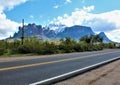 Superstition Mountains Arizona, Tonto National Forest, Apache Junction, Arizona, United States Royalty Free Stock Photo