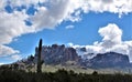 Superstition Mountains Arizona, Tonto National Forest, Apache Junction, Arizona, United States Royalty Free Stock Photo