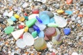 Fort Bragg California Sea Glass Rainbow