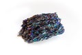 Rare Silicon Carbide Moissanite mineral stone isolated