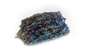 Rare Silicon Carbide Moissanite mineral stone isolated