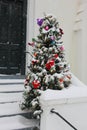 Mother Emmanuel Church Christmas Tree Royalty Free Stock Photo