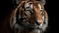 rare tiger subspecies that inhabits. Close-up detail portrait of tiger, Beautiful face of tiger