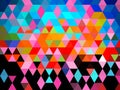 A Rare and unique design or pattern of triangles