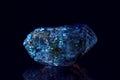 Beautiful fluorescence petroleum quartz Royalty Free Stock Photo