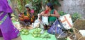 A RARE WEEKLY MARKET OF TRIBALS IN KORAPUT Royalty Free Stock Photo