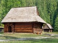 Rare wooden folk houses in Zuberec