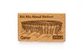 Ras Abu Aboud Stadium Qatar fridge magnet