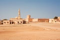 Ras Al Hadd Castle and Mosque Oman Royalty Free Stock Photo