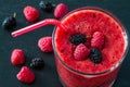 Rasberry smoothie ingredients