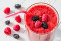 Rasberry smoothie ingredients