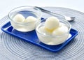 Rasgulla Cottage cheese balls in sugar syrup Royalty Free Stock Photo