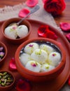 Rasgulla, indian dessert