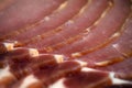 Rashers Bacon Close Up Royalty Free Stock Photo