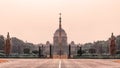 Rashtrapati Bhavan in New Delhi Royalty Free Stock Photo