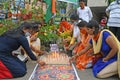 The Rashtriya Swayamsevak Sangh is paying tribute to the Indian soldiers killed in the clashes between China and Indian troops