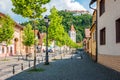 Medieval castle in Rasnov, Romania Royalty Free Stock Photo