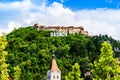 Rasnov Citadel in Transylvania, Romania