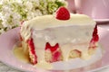 Raspberry cake Royalty Free Stock Photo