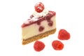 Raspberry cheesecake