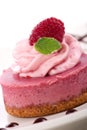 Raspberry cheesecake