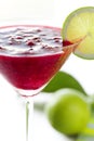 Raspberry daiquiri cocktail Royalty Free Stock Photo