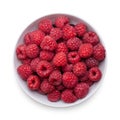 Raspberry dish Royalty Free Stock Photo