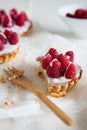 Raspberry frangipane Royalty Free Stock Photo