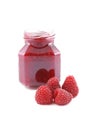 Raspberry jam Royalty Free Stock Photo