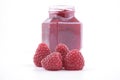 Raspberry jam Royalty Free Stock Photo