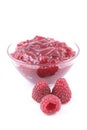 Raspberry jam Royalty Free Stock Photo