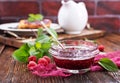 Raspberry jam Royalty Free Stock Photo