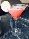 Raspberry lemon drop martini.. cool, refreshing summer cocktail