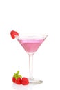 Raspberry Martini Royalty Free Stock Photo