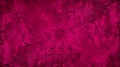 Raspberry red rough texture background. Toned old concrete wall with cracks. Close-up. Viva magenta. ?olor 2023. Royalty Free Stock Photo