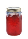 Raspberry And Rhubarb Jam Royalty Free Stock Photo