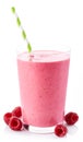 Raspberry smoothie Royalty Free Stock Photo