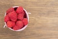 Raspberry spread on the table