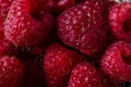 Raspberry sweet organic juicy berries, macro, texture, details