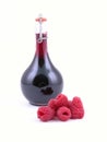 Raspberry syrup Royalty Free Stock Photo