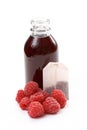 Raspberry syrup Royalty Free Stock Photo