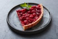 Raspberry tart Royalty Free Stock Photo